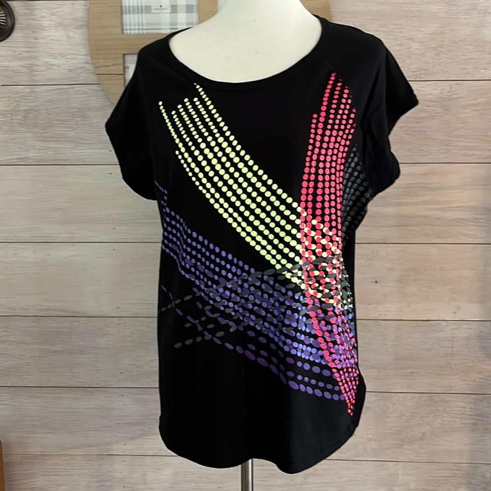 Idealogy Black Neon Top XXL